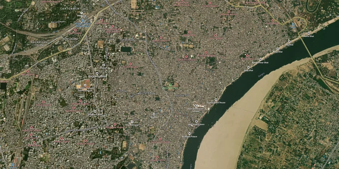 Kashi Vishwanath Corridor map