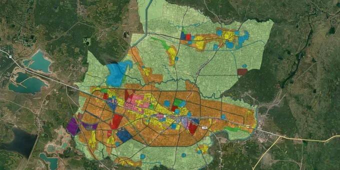 Balodabazaar Masterplan map