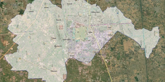 Prithla Masterplan 2031: DTCP Zone Check and Land Use Guide map