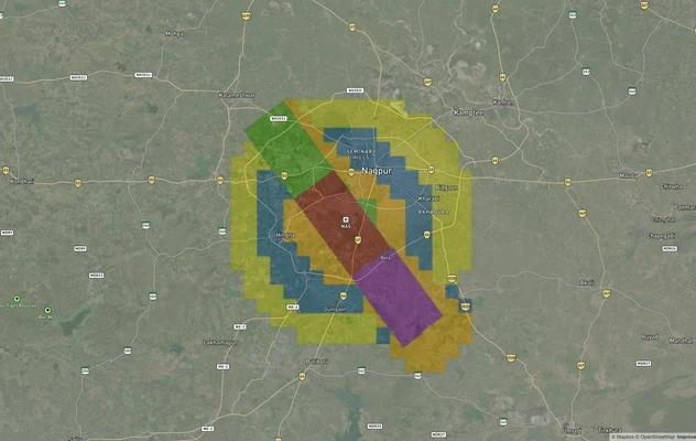 Nagpur Air Funnel Zones: Building Height Restrictions