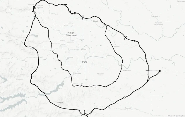 Pune Ring Roads: Route Alignment and Land Impact