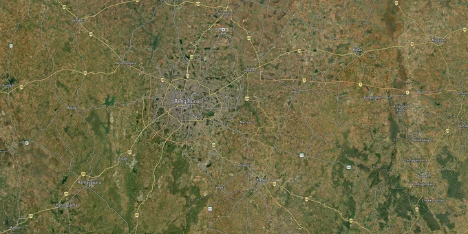 Chikkaballapura Masterplan 2031: CUDA Zone Check and Land Use Guide map